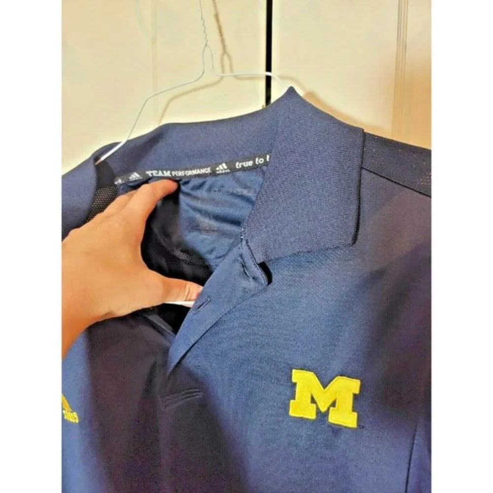 Men XL NCAA Official Adidas Performance Short Slee‎